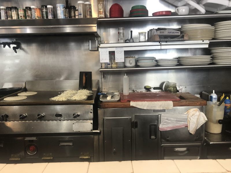 The Hut Diner interior